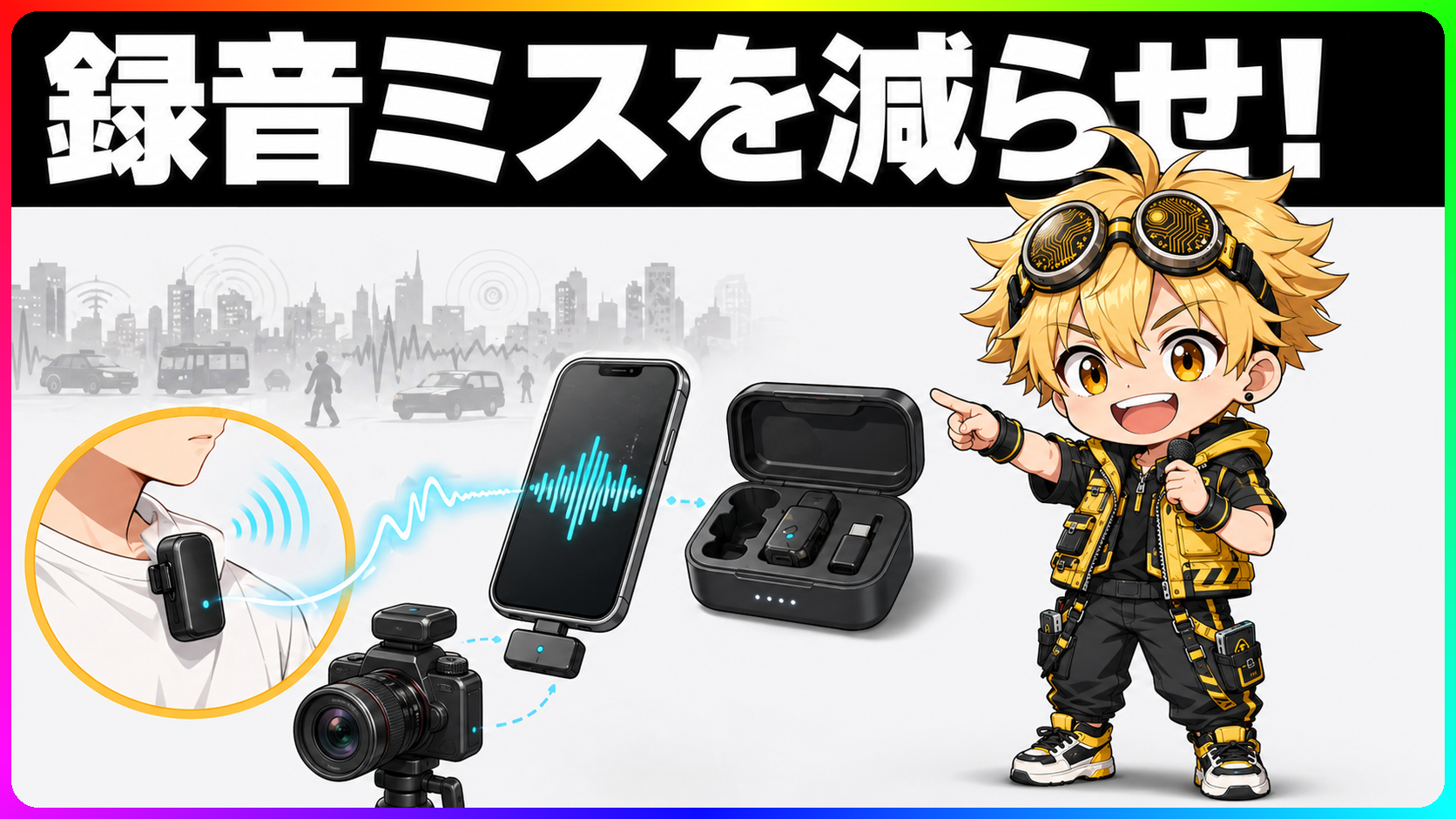 DJI Mic Mini 2のトランスミッターとセット構成