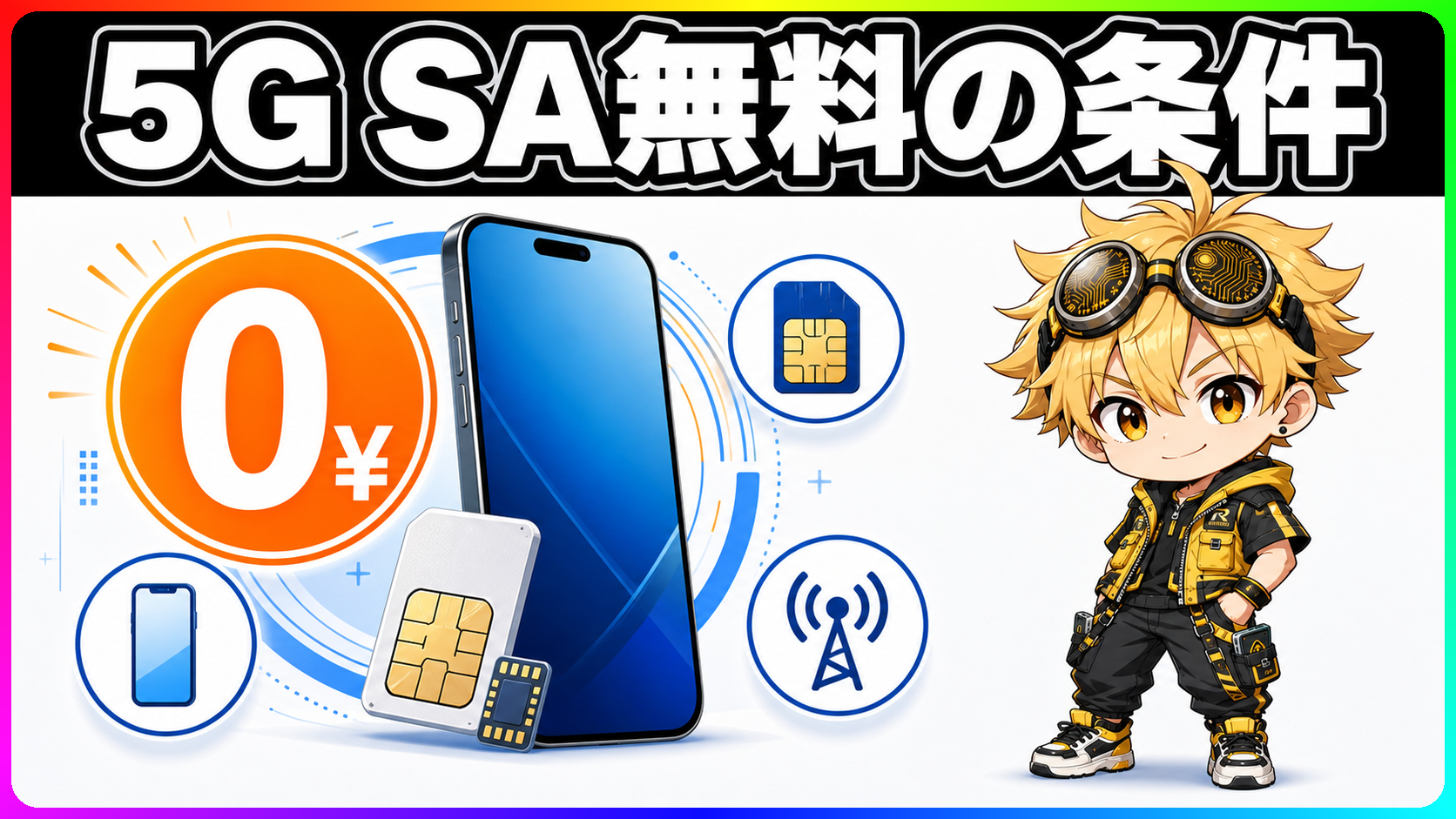 ドコモ5G SA無料化の条件と確認ポイント