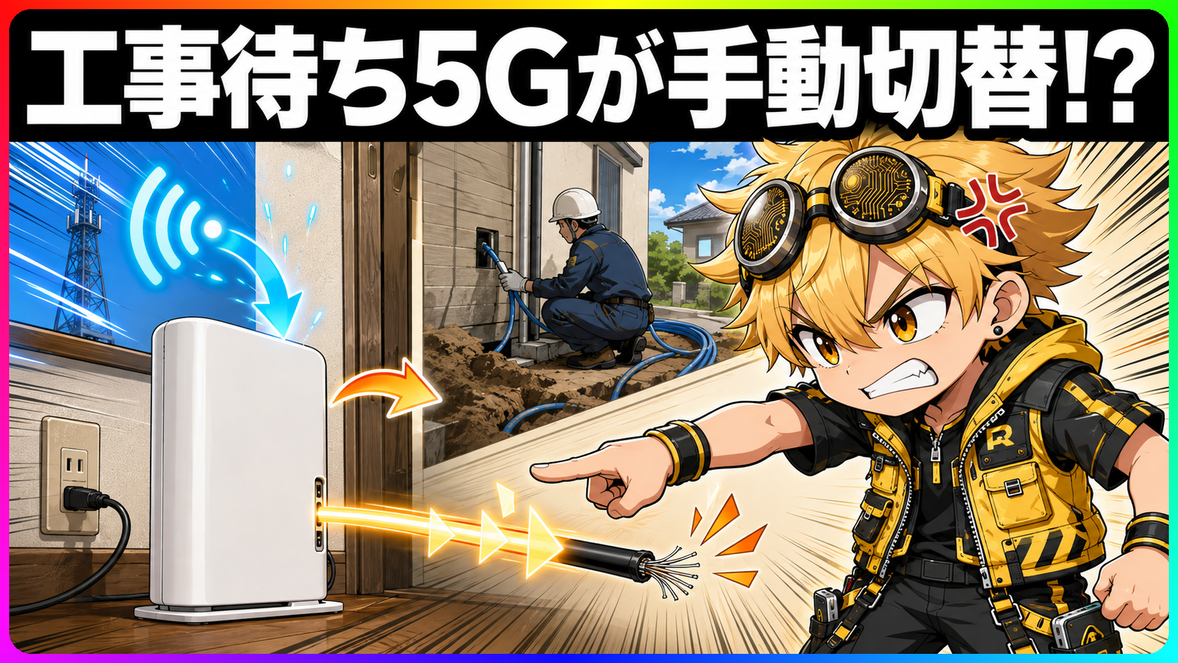 工事待ちを5Gで埋めるauひかりプラスの落とし穴